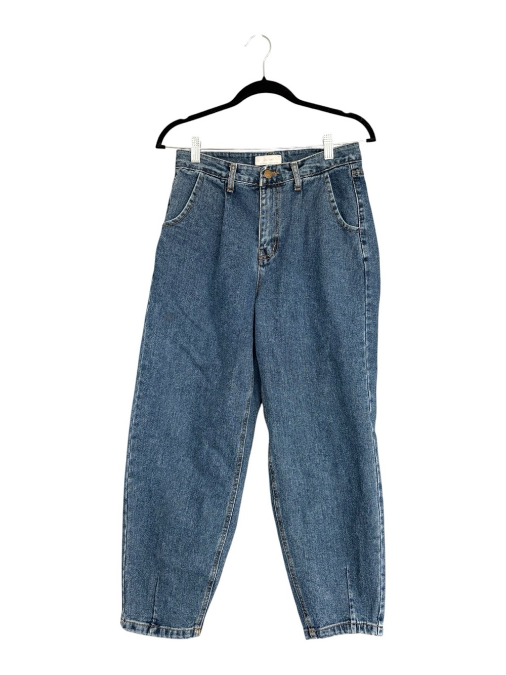 Oak + Fort Barrel Leg Jeans / Balloon Jeans Medium Wash Size Medium